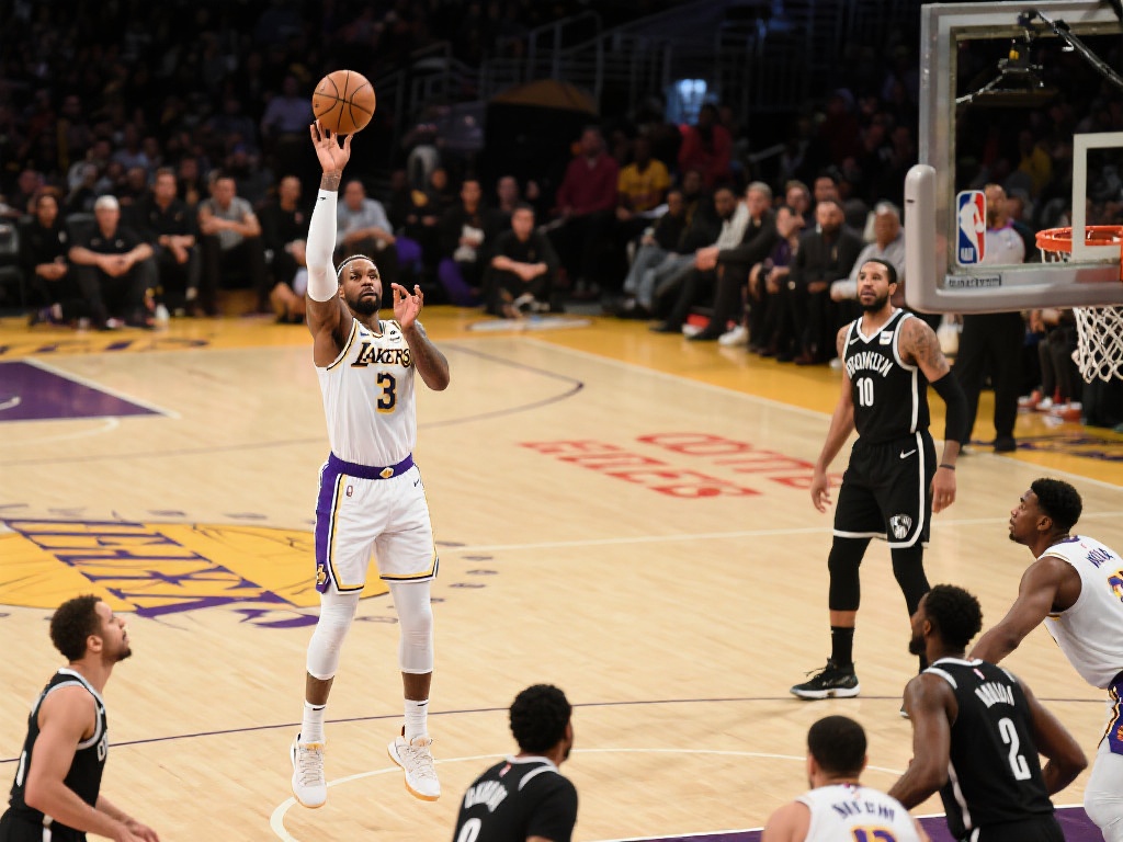 兰德尔抛投失手 戈贝尔双手补扣逆天 兰德尔的抛投尝试:技巧与压力的结合
当